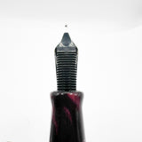 Visconti Marbled Burgundy Kaleido Fountain Pen - Medium 18kt Gold Nib