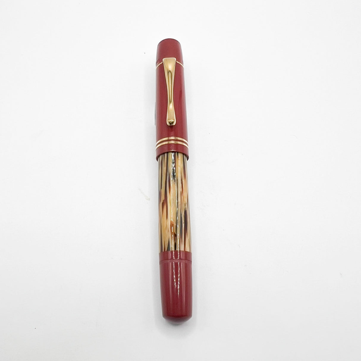 Pelikan M101N Special Edition Red Tortoiseshell Fountain Pen - Medium 14kt Gold Nib