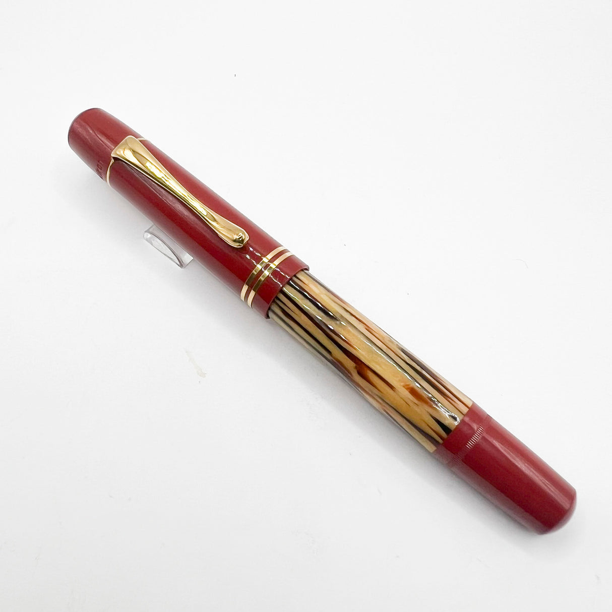 Pelikan M101N Special Edition Red Tortoiseshell Fountain Pen - Medium 14kt Gold Nib