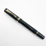 Parker “George Bush” 1989 Inaugural Black Duofold Centennial (Largest)  Fountain Pen -   Medium 18kt Gold Nib