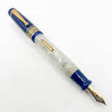 Delta Israel 50th Anniversary Gold Vermeil & Resin Limited Edition Fountain Pen  -  Medium 18kt Gold Nib