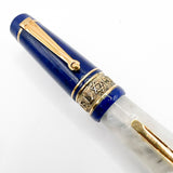 Delta Israel 50th Anniversary Gold Vermeil & Resin Limited Edition Fountain Pen  -  Medium 18kt Gold Nib