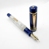 Delta Israel 50th Anniversary Gold Vermeil & Resin Limited Edition Fountain Pen  -  Medium 18kt Gold Nib