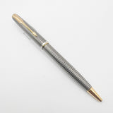 Parker Sonnet Sterling Silver Cisele Cross Hatch Design Ballpoint  Pen - Circa 1997