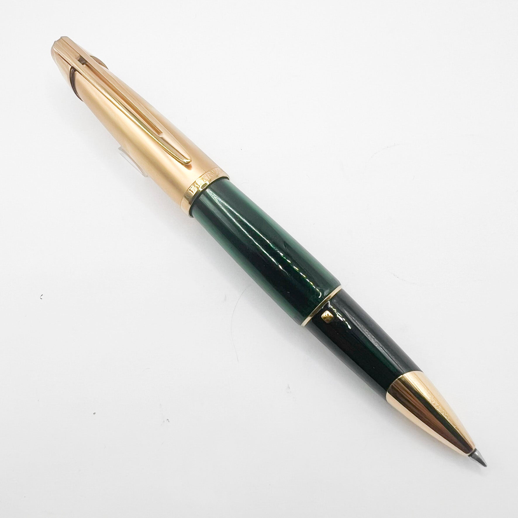 Waterman Edson Translucent Green Rollerball – Fountain Pen Hospital