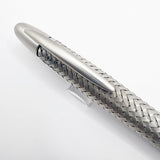 Porsche Design Tec-Flex Woven Stainless Steel Ballpoint Pen