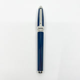 S. T. Dupont Grand Orpheo Theme Placed Midnight Blue Lacquer Fountain Pen - Fine 18kt Gold Nib