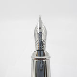 S. T. Dupont Grand Orpheo Theme Placed Midnight Blue Lacquer Fountain Pen - Fine 18kt Gold Nib