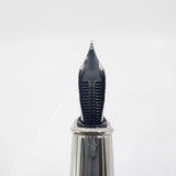 S. T. Dupont Grand Orpheo Theme Placed Midnight Blue Lacquer Fountain Pen - Fine 18kt Gold Nib