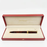 S. T. Dupont  Montparnasse Tortoiseshell Laque de Chine Ballpoint Pen