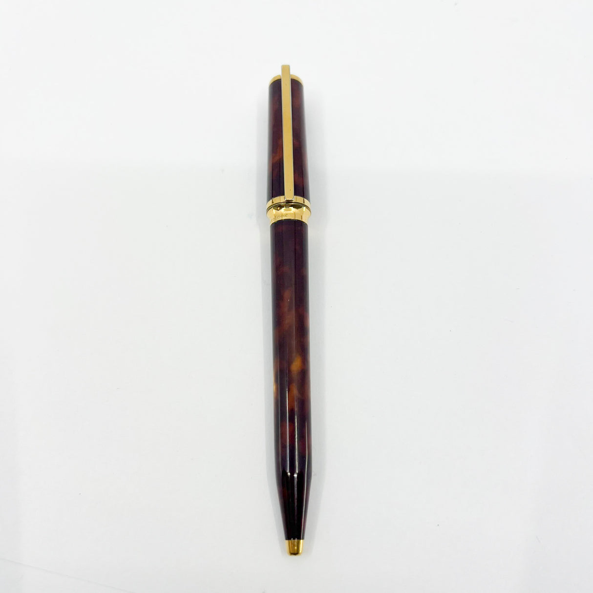 S. T. Dupont  Montparnasse Tortoiseshell Laque de Chine Ballpoint Pen