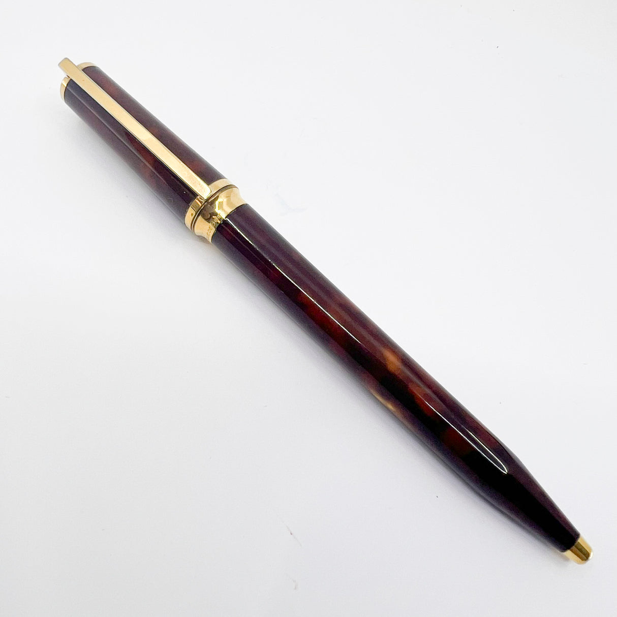 S. T. Dupont  Montparnasse Tortoiseshell Laque de Chine Ballpoint Pen