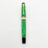 Aurora Optima Primavera Marbled Green Limited Edition Fountain Pen - Fine 18kt Gold Nib