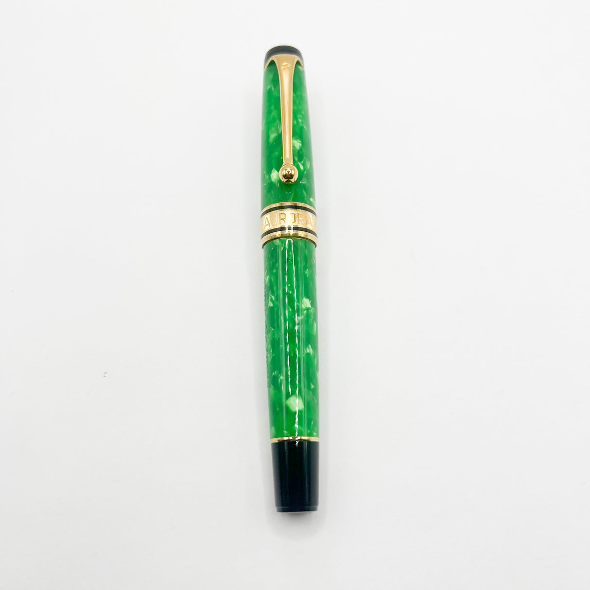 Aurora Optima Primavera Marbled Green Limited Edition Rollerball