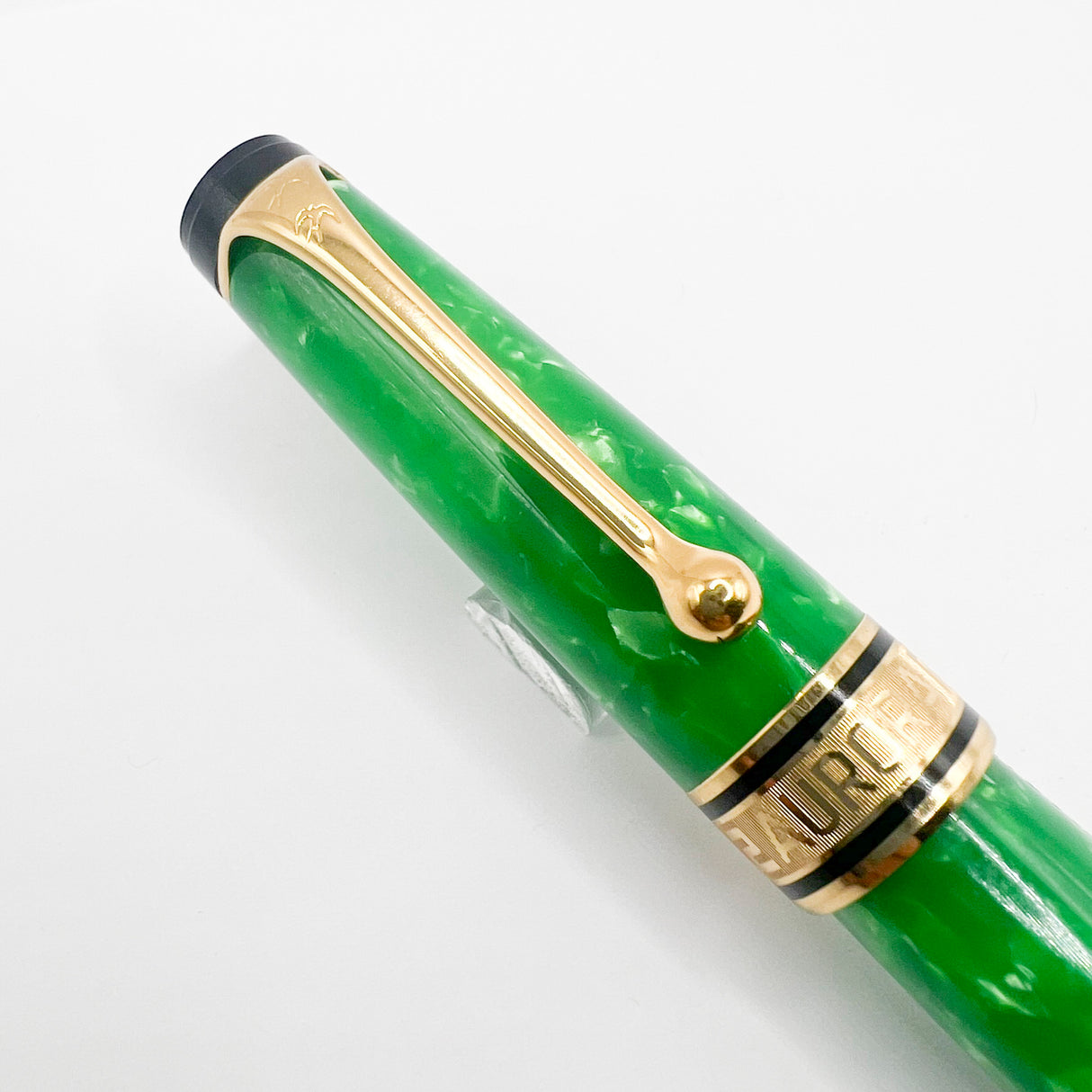 Aurora Optima Primavera Marbled Green Limited Edition Rollerball