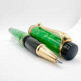 Aurora Optima Primavera Marbled Green Limited Edition Rollerball
