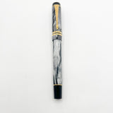 Parker Duofold Marbled Gray, Pearl & Black Rollerball