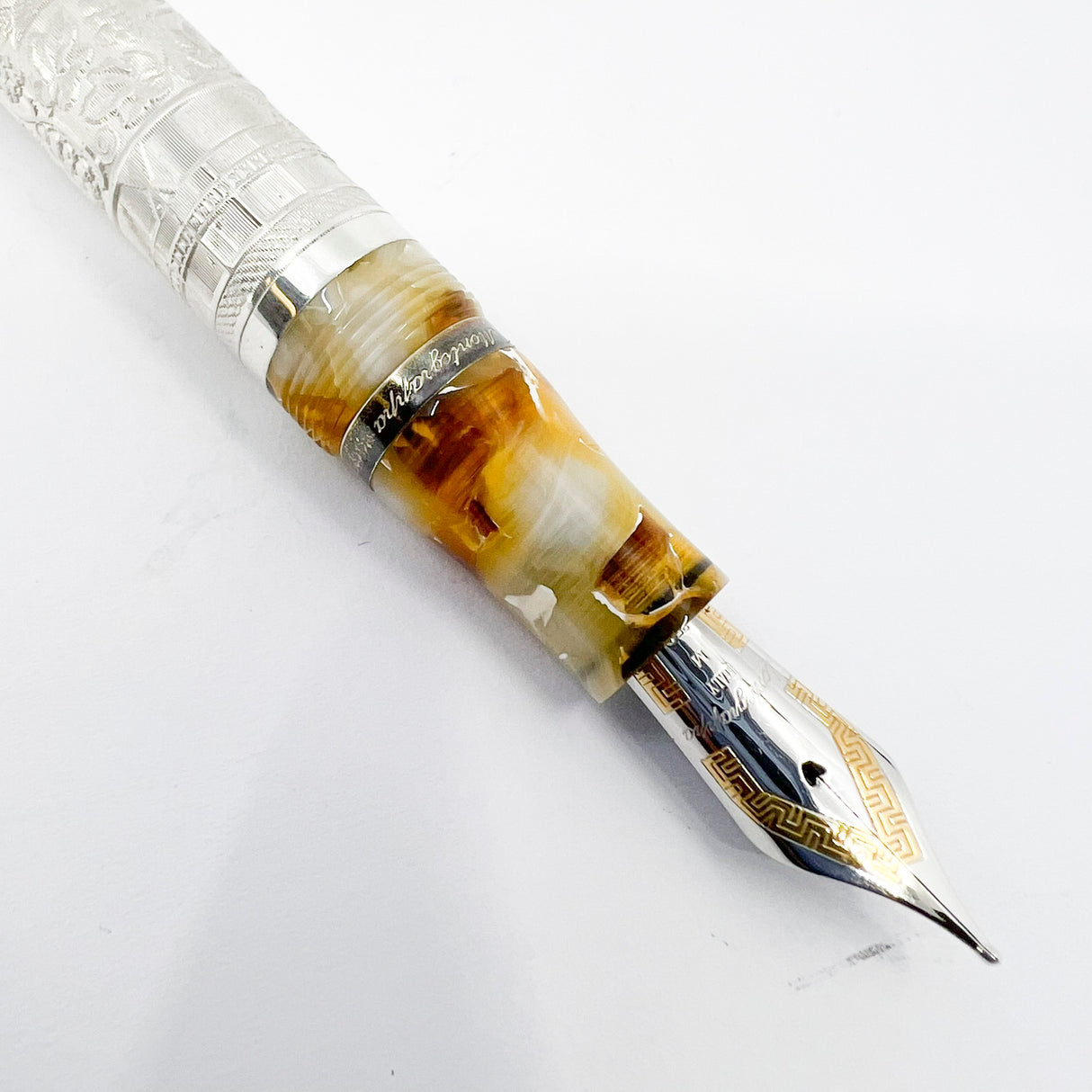 Montegrappa Limited Edition Fountain Pen for the Millenium of  Bassano del Grappa, the Home of Montegrappa   - Medium 18kt Gold Nib