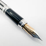 Waterman Night & Day Silver-Plated Fountain Pen - Fine 18kt Gold Nib