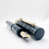 OMAS Dark Blue Marconi Limited Edition Fountain Pen  - Fine 18kt Gold Nib