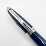 S. T. Dupont Grand Orpheo Theme Placed Midnight Blue Lacquer Fountain Pen - Medium 18kt Gold Nib