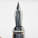 S. T. Dupont Grand Orpheo Theme Placed Midnight Blue Lacquer Fountain Pen - Medium 18kt Gold Nib