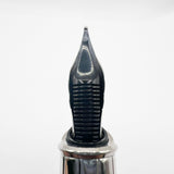 S. T. Dupont Grand Orpheo Theme Placed Midnight Blue Lacquer Fountain Pen - Medium 18kt Gold Nib