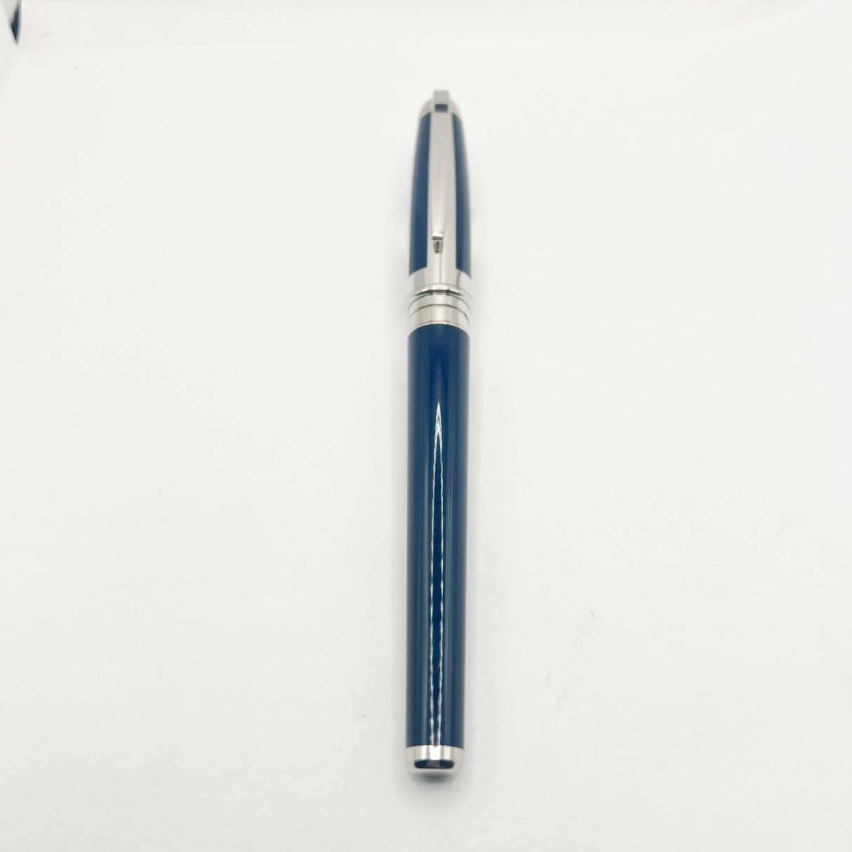 S. T. Dupont  Orpheo Theme Placed Midnight Blue Lacquer Rollerball