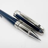 S. T. Dupont  Orpheo Theme Placed Midnight Blue Lacquer Rollerball