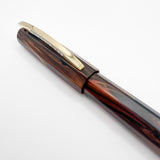 Visconti Medici "Briarwood" Facetted Fountain Pen - Extra Fine 18kt Gold Nib