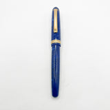 Platinum 3776 Century Celluloid Midnight Ocean Blue Fountain Pen - Broad 18kt Gold Nib
