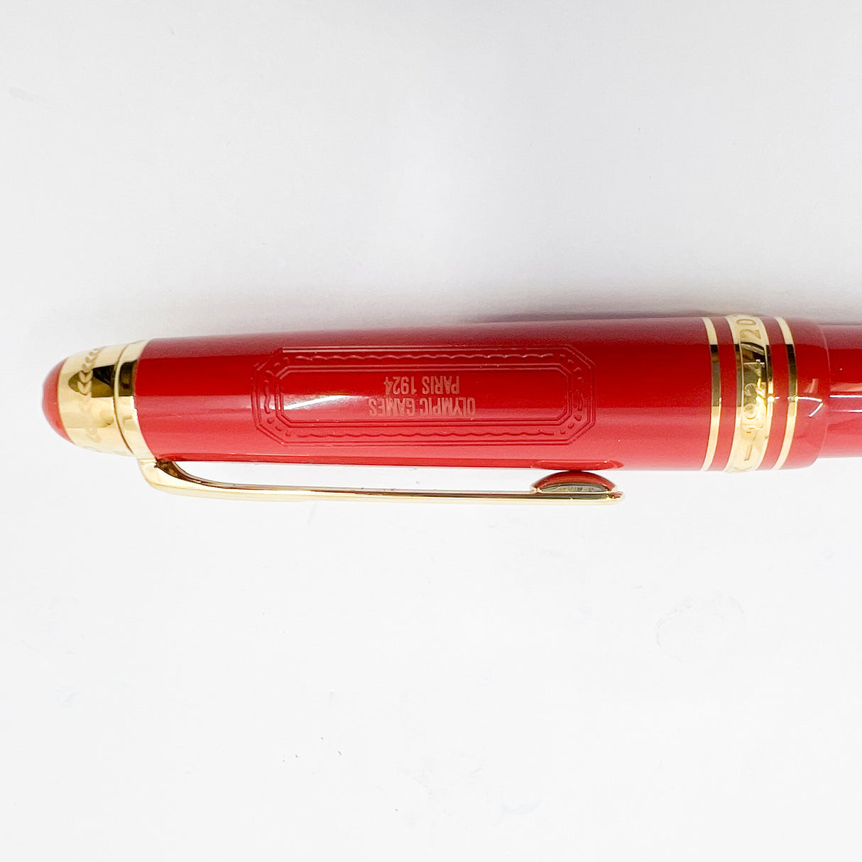 Montblanc Meisterstuck x Olympic Heritage Paris 1924 Midsize Ballpoint - Honors the origins (1924) of the Meisterstuck with a collection inspired by the spirit of the Olympic Games Paris 1924