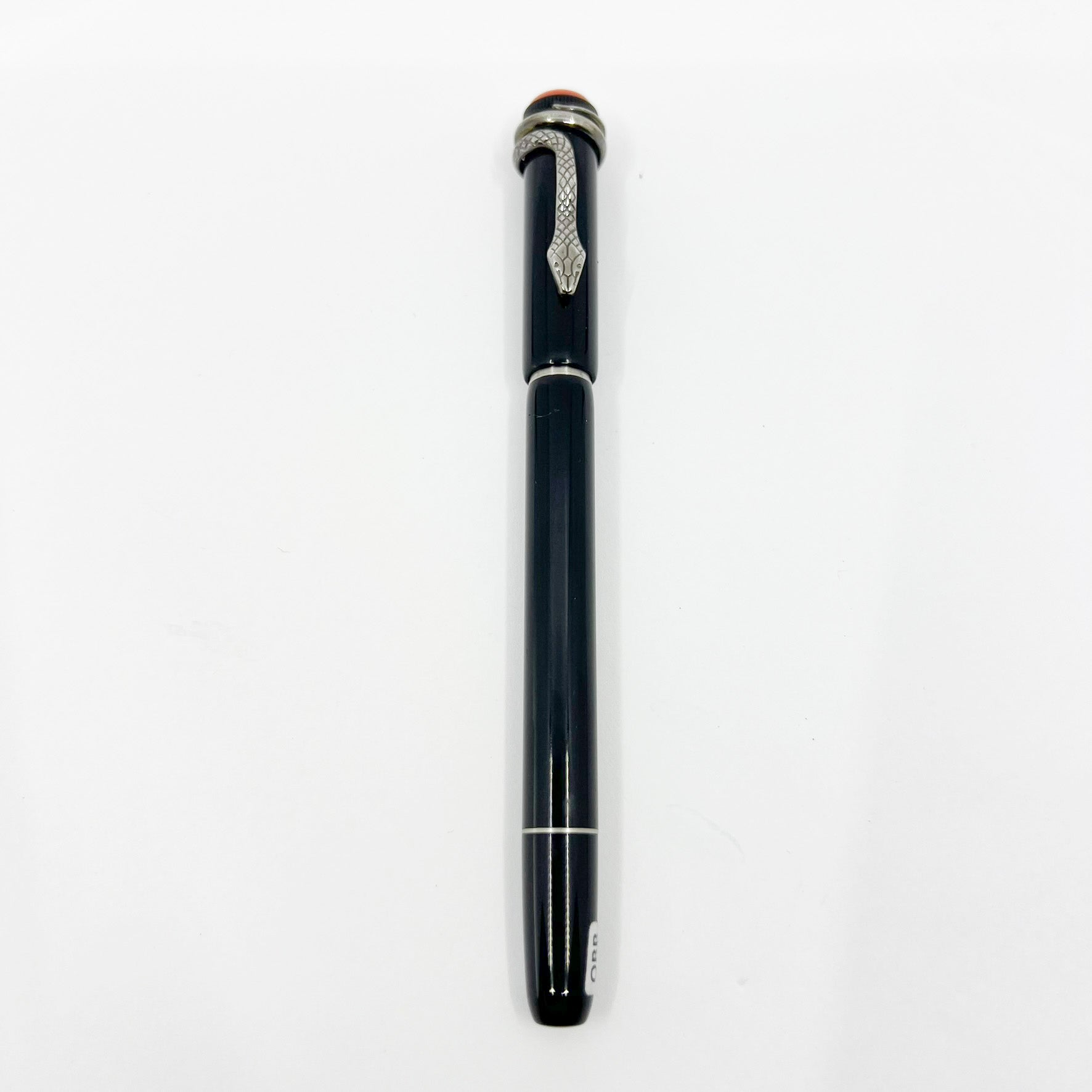 Montblanc Heritage Rouge Et Noir Black Fountain Pen - Double Broad