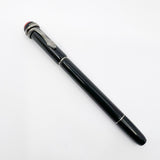 Montblanc Heritage Rouge Et Noir Black Fountain Pen  - Double Broad Oblique (Profile of Left Foot) 14kt Gold Nib
