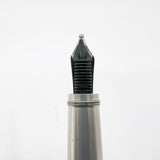 Montblanc Heritage Rouge Et Noir Black Fountain Pen  - Double Broad Oblique (Profile of Left Foot) 14kt Gold Nib