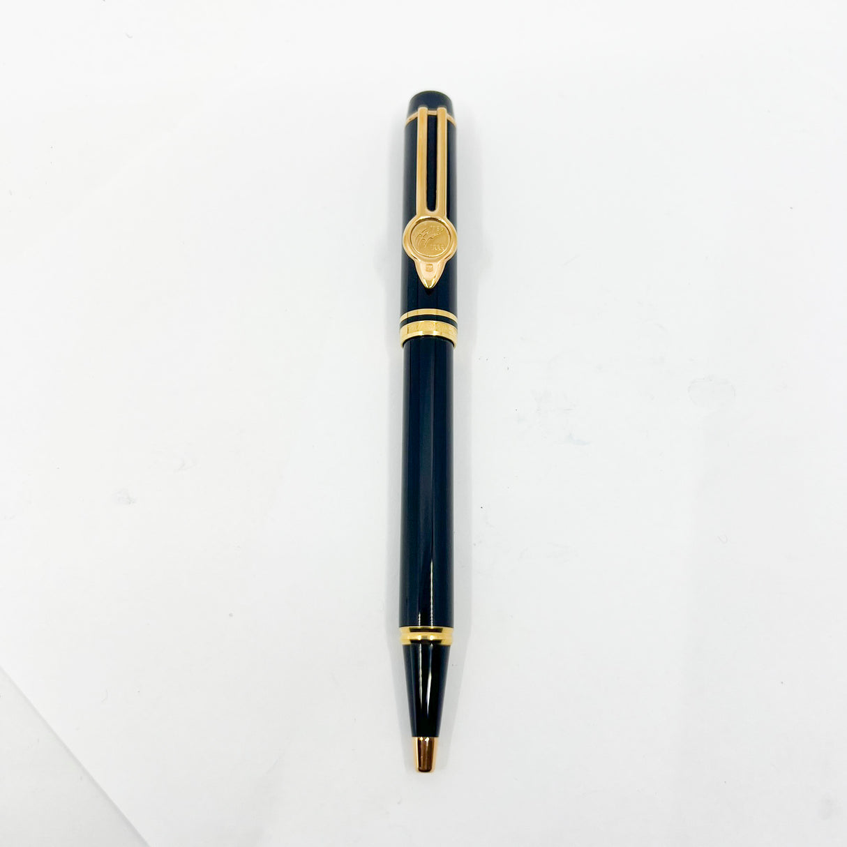 Waterman French Bi-Centennial LeMans Set - #100 Fountain Pen & Matching Ballpoint - Extra Fine 18 Kt Gold Nib