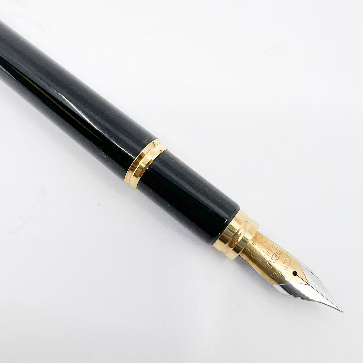 Waterman French Bi-Centennial LeMans Set - #100 Fountain Pen & Matching Ballpoint - Extra Fine 18 Kt Gold Nib