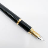 Waterman French Bi-Centennial LeMans Set - #100 Fountain Pen & Matching Ballpoint - Extra Fine 18 Kt Gold Nib
