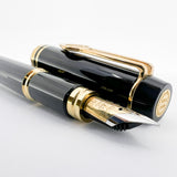 Waterman French Bi-Centennial LeMans Set - #100 Fountain Pen & Matching Ballpoint - Extra Fine 18 Kt Gold Nib
