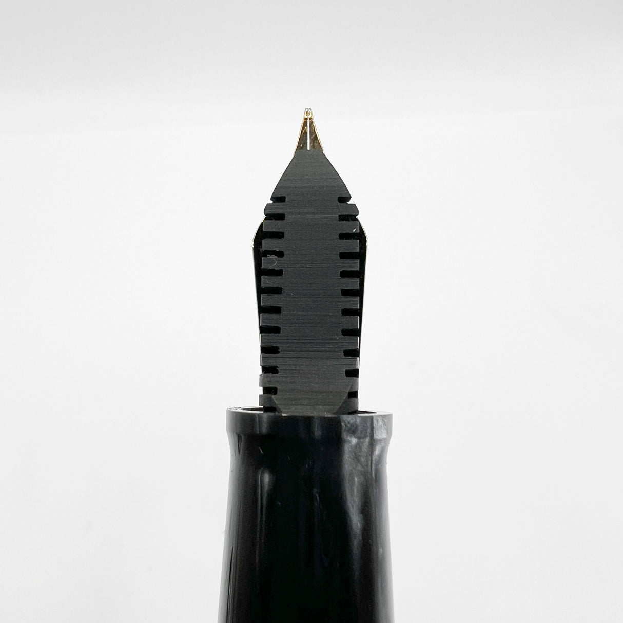 OMAS 80th Anniversary Limited Edition Paragon "Platinum" Celluloid (2004) Fountain Pen #09/40 - EXTRA FINE EXTRA FLESSIBLE 14kt Gold Nib!