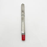 Montegrappa "Special Reserve" Sterling Silver Limited Edition  Fountain Pen - Broad 18kt Gold Nib