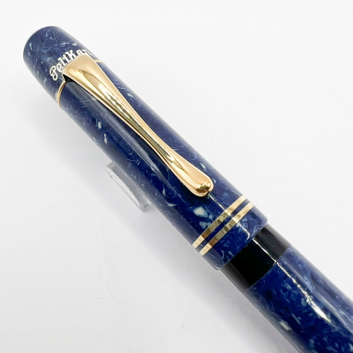 Pelikan Lapis Blue Celluloid  (1935 Originals of their Time) Limited Edition Fountain Pen - Medium 18kt Gold Nib