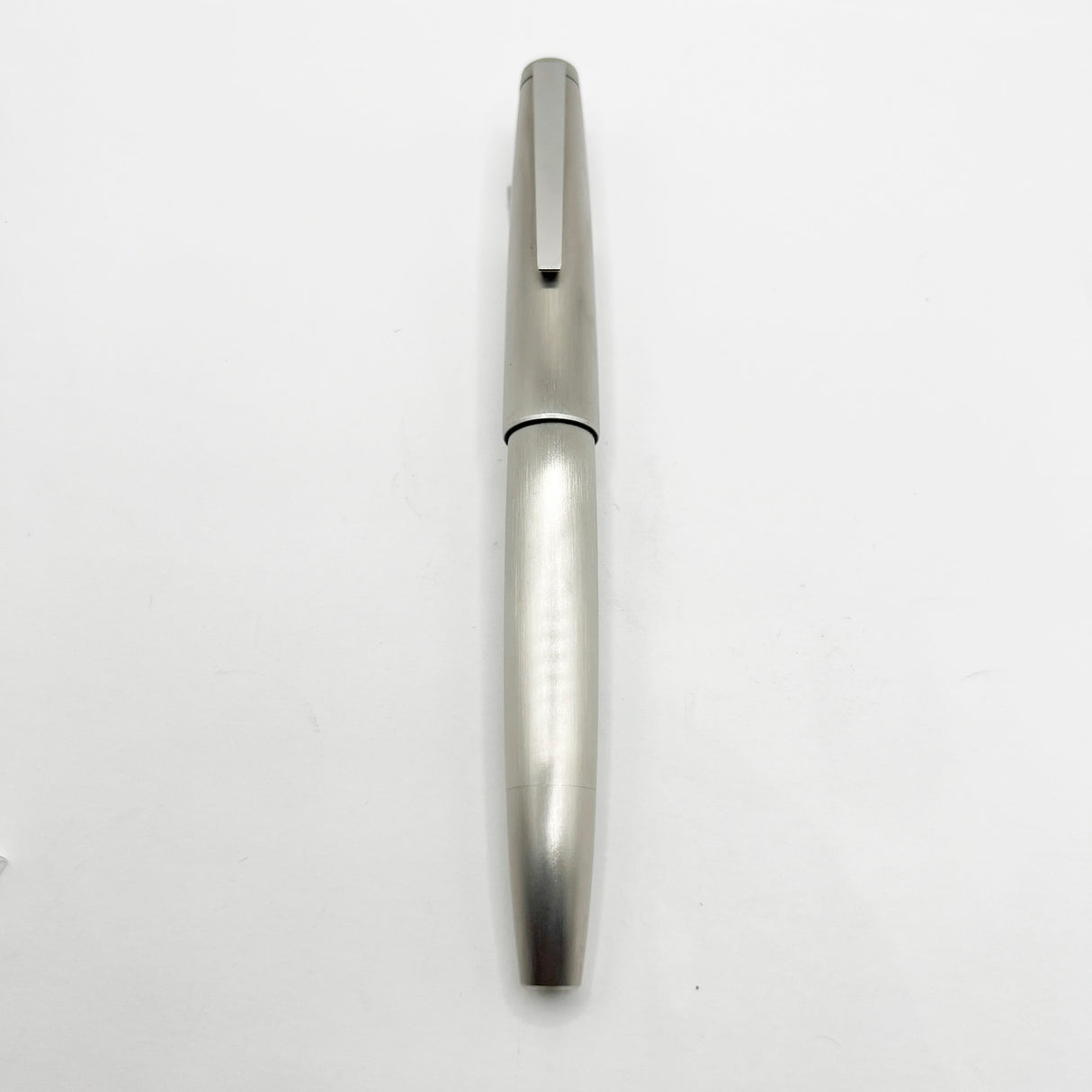 Lamy #2000 Matte Brushed Stainless Steel Fountain Pen - Fine 14kt Gold Nib