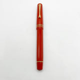 OMAS for  Armando Simoni Club/1990's -   Milord Paragon Coral Fountain Pen - Medium 18kt Gold Nib