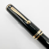 Sheaffer Connaisseur Black Fountain Pen - Fine 18kt Gold  Nib
