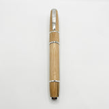 OMAS  Krug Limited Edition Oak Wood & Sterling Silver Fountain Pen - Medium 18kt Gold Nib