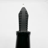 OMAS  Senior Paragon Extra - Large Facetted Black Fountain Pen - Semi-Flexible Medium 18kt Gold Nib