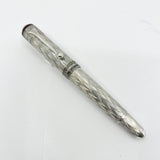 Aurora 80th Anniversary Sterling Silver Limited Edition Fountain Pen-Medium 18kt Gold Nib