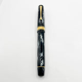 OMAS 80th Anniversary Limited Edition Paragon "Platinum" Celluloid (2004) Fountain Pen #09/40 - EXTRA FINE EXTRA FLESSIBLE 14kt Gold Nib!