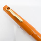 OMAS Tokyo Apricot Orange Vegetal Resin Fountain Pen - Medium 18kt Gold Nib